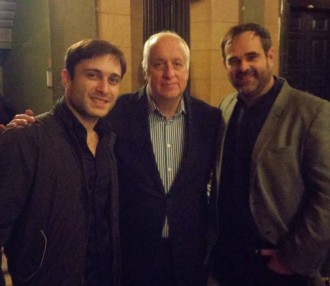 With Paul Patterson and Josep Caball&eacute; Domenech